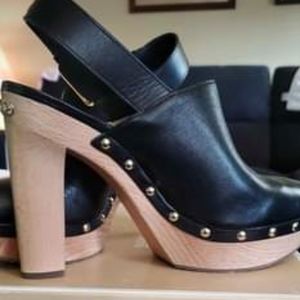 NEW MICHAEL KORS BEATRICE 9.5 M SLING BLACK